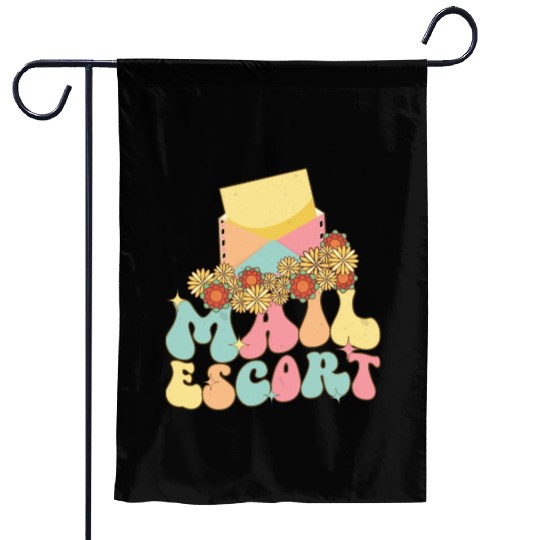 Mail Escort Postal Service Postal Worker Postman Garden Flags