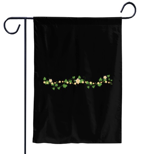 Yellow Flower Vine | MsFancyPrints Garden Flags