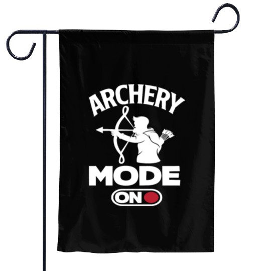Archery Athlete Hobby Garden Flags