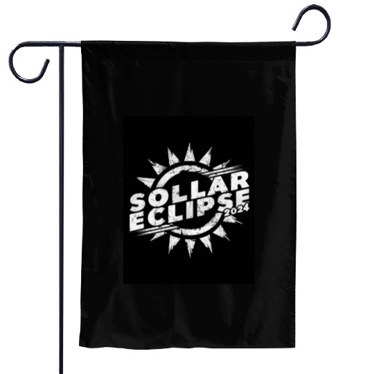 Solar Eclipse 2024 Naturally Phenomenal Garden Flags