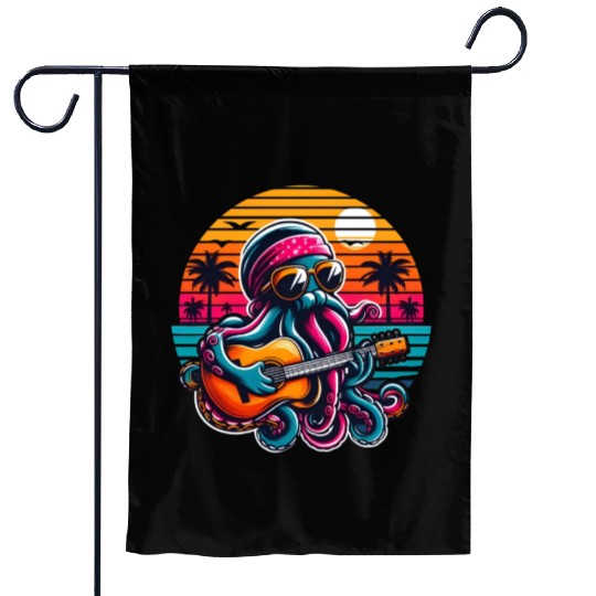 The Musical Octopus Garden Flags