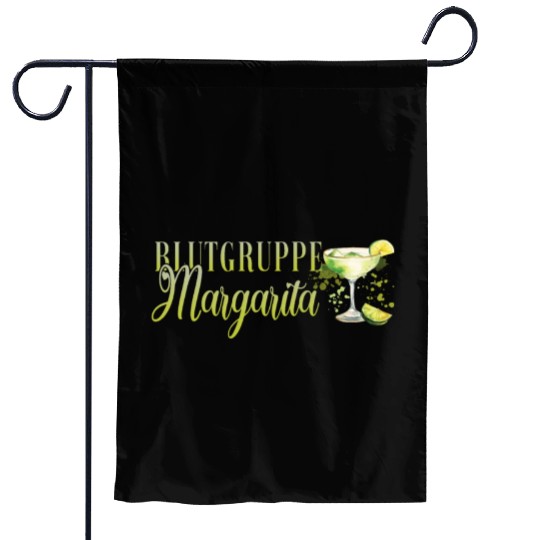 Blutgruppe Margarita Tequila Stag Party Garden Flags