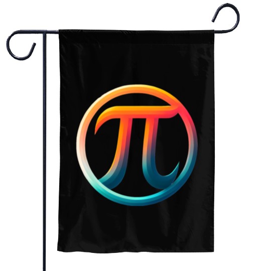 Pi Day Nerd Geek Love Math Pi Symbol Kids Men Garden Flags