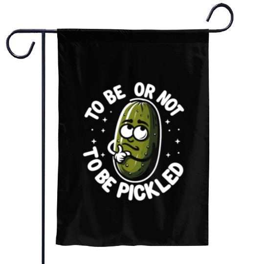 Pickle Lover Funny Pickle Dill pickle Pickled Garden Flags