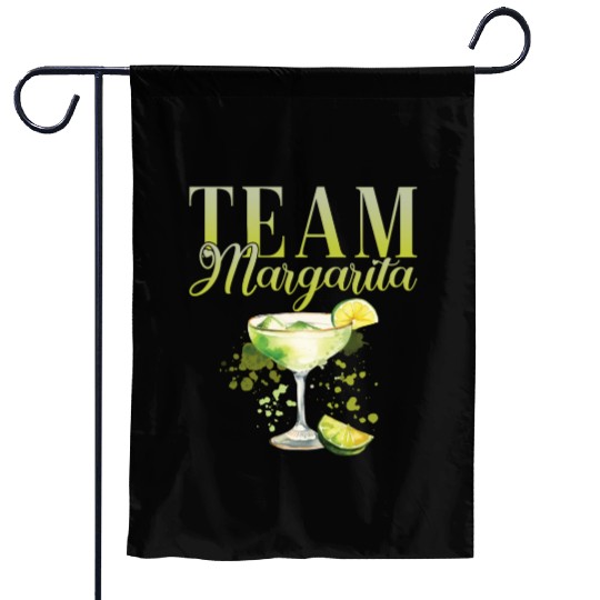 Team Margarita Tequila Stag Party Garden Flags