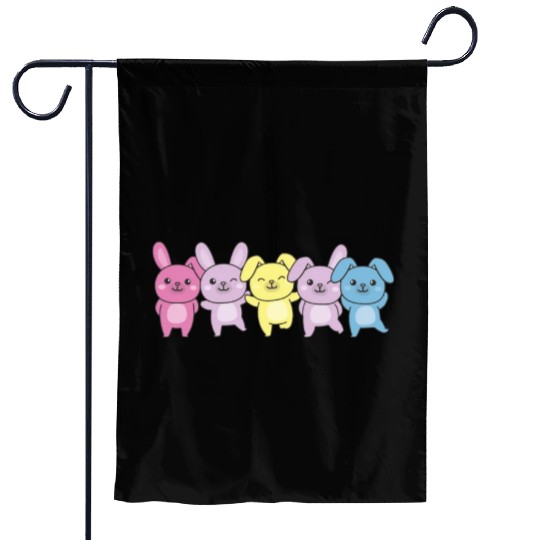 Aporagender Flag Pride Lgbtq Bunny Garden Flags