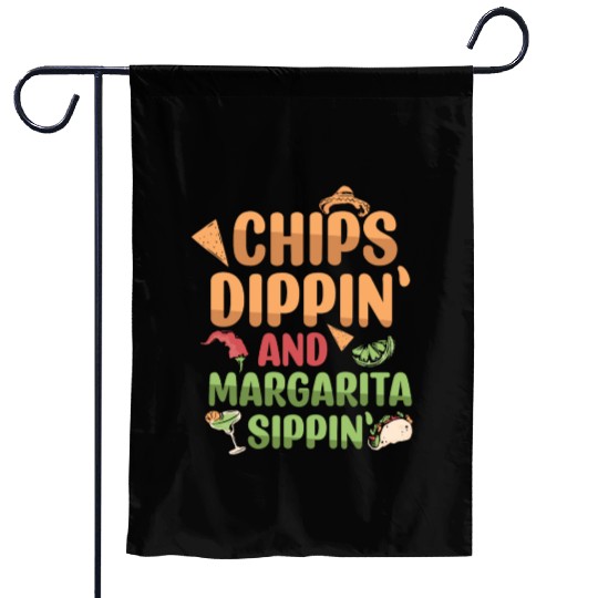 Margarita Sippin' Summer Vibes Garden Flags