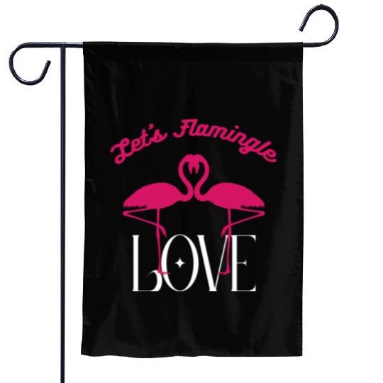 Flamingo Garden Flags