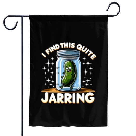 Pickle Lover Funny Pickle Dill pickle Pickled Garden Flags