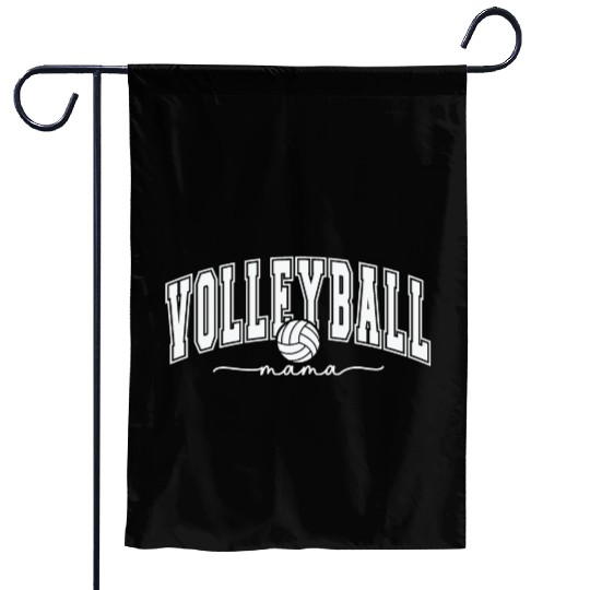 Classic Volleyball Mama Garden Flags