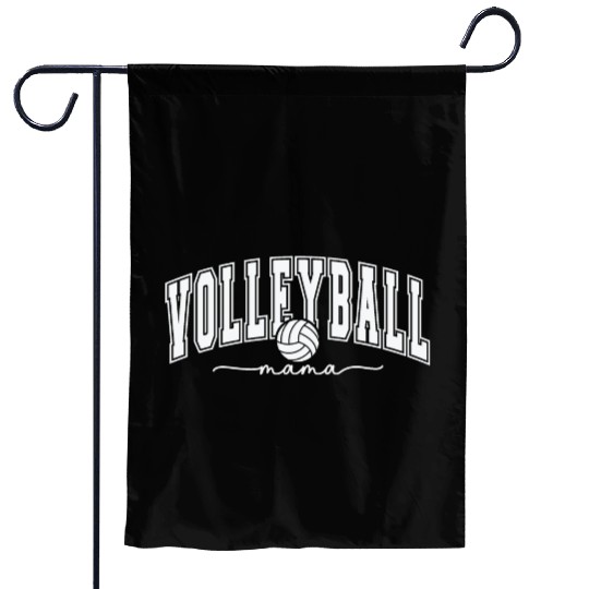 Classic Volleyball Mama Garden Flags