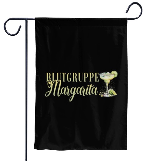 Blutgruppe Margarita Tequila Stag Party Garden Flags