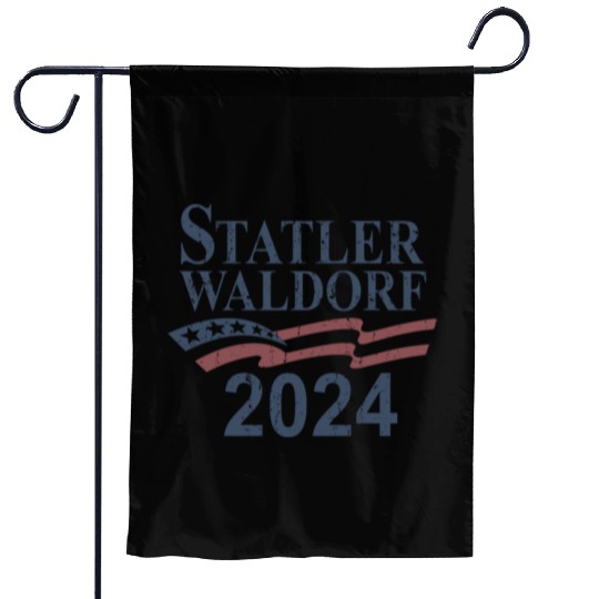 Statler and Waldorf Garden Flags