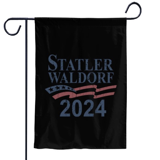 Statler and Waldorf Garden Flags
