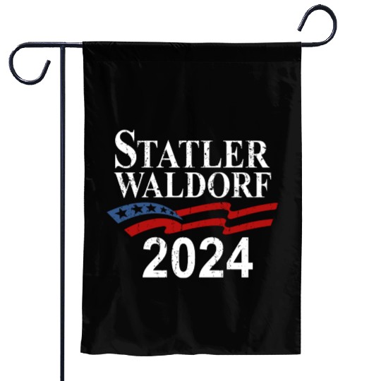 Statler and Waldorf Garden Flags