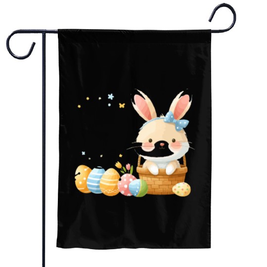 Happy Easter design Garden Flags