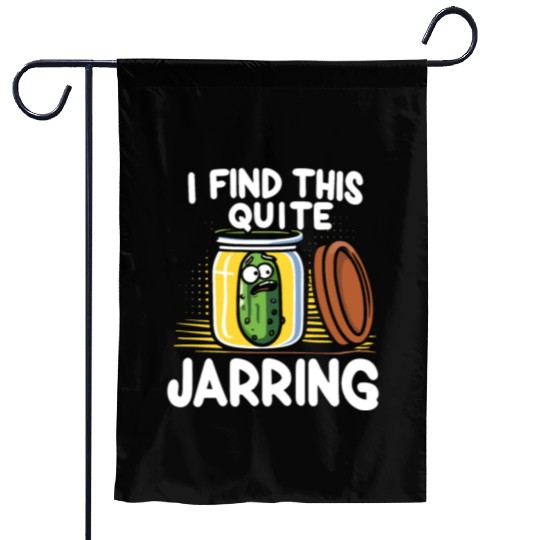 Pickle Lover Funny Pickle Dill pickle Pickled Garden Flags