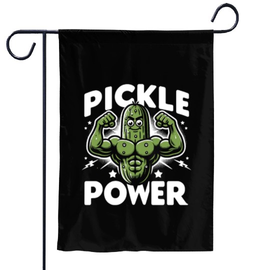 Pickle Lover Funny Pickle Dill pickle Pickled Garden Flags