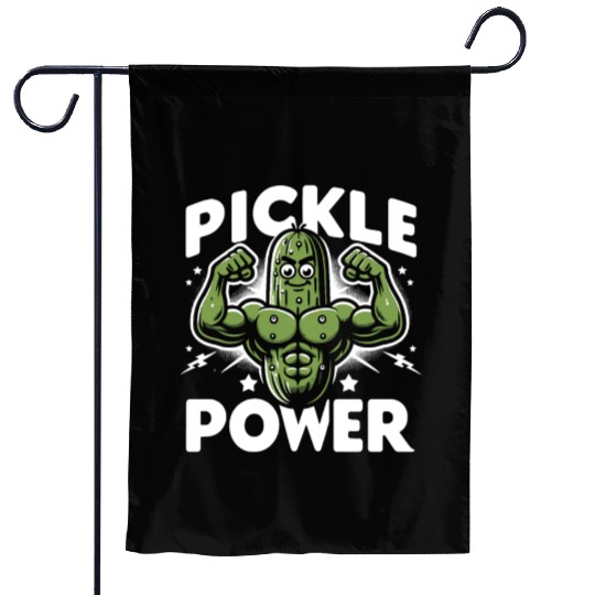 Pickle Lover Funny Pickle Dill pickle Pickled Garden Flags