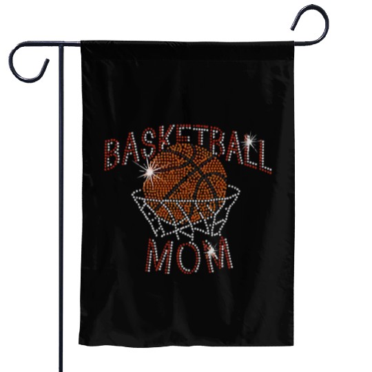 Basketball Mom Garden Flags