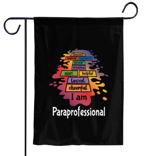 Paraprofessional Teacher Assistant Aide Garden Flags