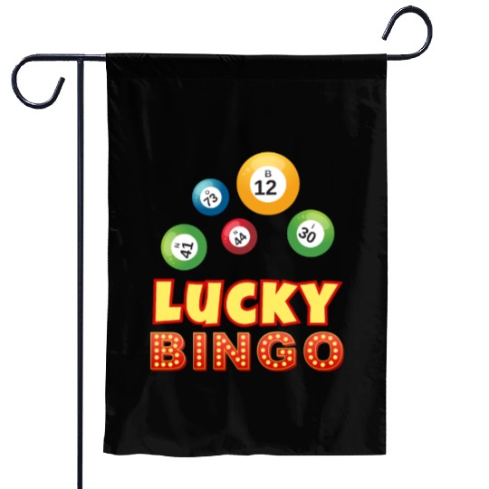 Lucky bingo Garden Flags