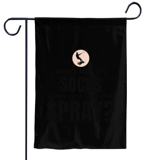 Barefoot Water Skiing Extreme Sports Barefooting Garden Flags