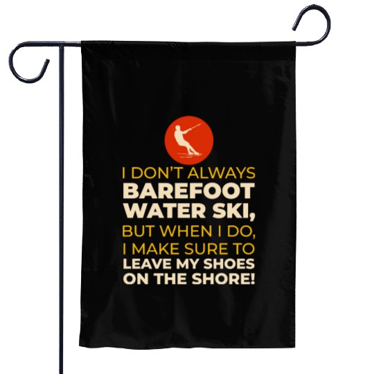 Barefoot Water Skiing Extreme Sports Barefooting Garden Flags