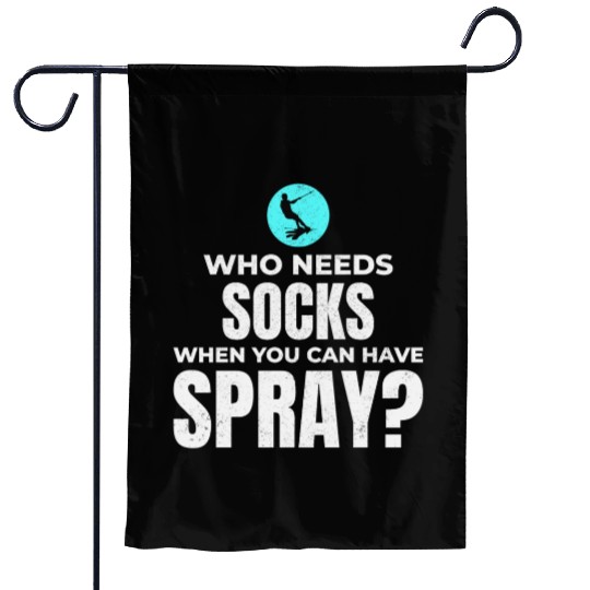 Barefoot Water Skiing Extreme Sports Barefooting Garden Flags