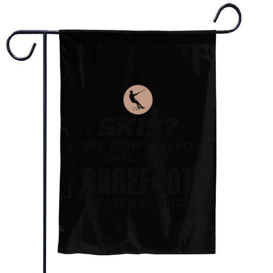 Barefoot Water Skiing Extreme Sports Barefooting Garden Flags