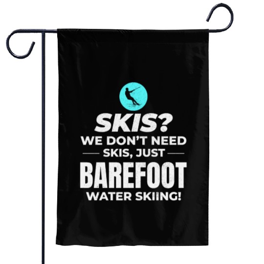 Barefoot Water Skiing Extreme Sports Barefooting Garden Flags