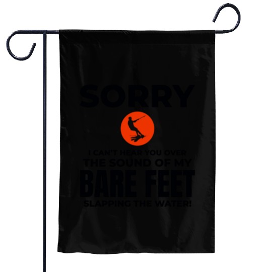 Barefoot Water Skiing Extreme Sports Barefooting Garden Flags