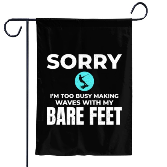Barefoot Water Skiing Extreme Sports Barefooting Garden Flags