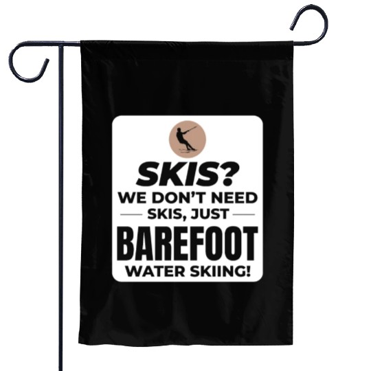Barefoot Water Skiing Extreme Sports Barefooting Garden Flags