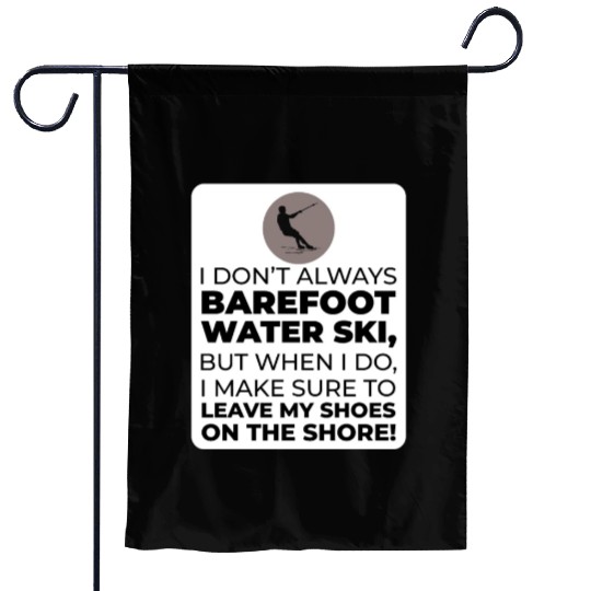 Barefoot Water Skiing Extreme Sports Barefooting Garden Flags