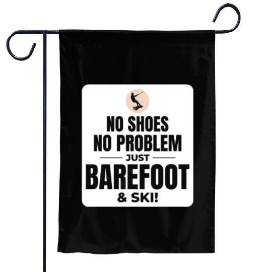 Barefoot Water Skiing Extreme Sports Barefooting Garden Flags