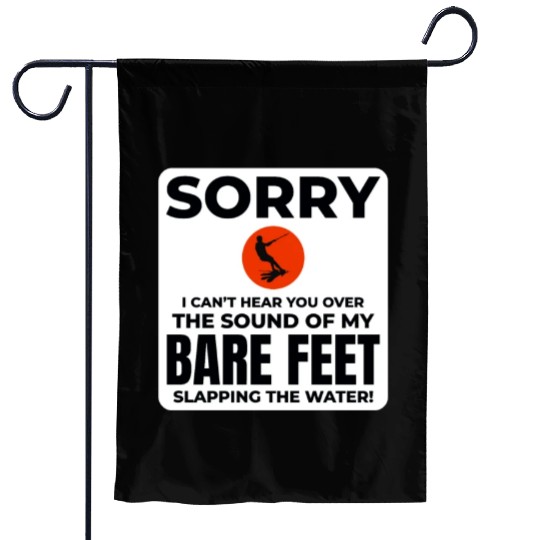 Barefoot Water Skiing Extreme Sports Barefooting Garden Flags