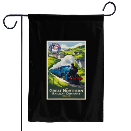 Great Northern Railway Company Ireland Garden Flags