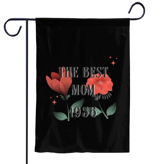 The Best Mom Since 1956 Garden Flags