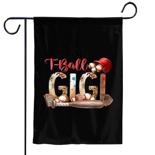 Leopard T-ball Gigi For Baseball Lover Garden Flags