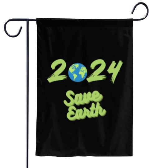 Earth Day Save earth save the planet everyday Garden Flags