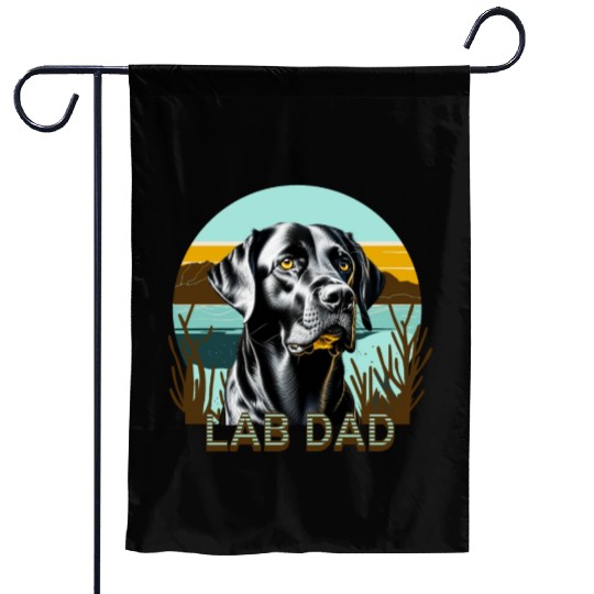 Lab Dad | Labrador Retriever Owners Garden Flags