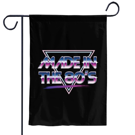 made in the 80s Garden Flags