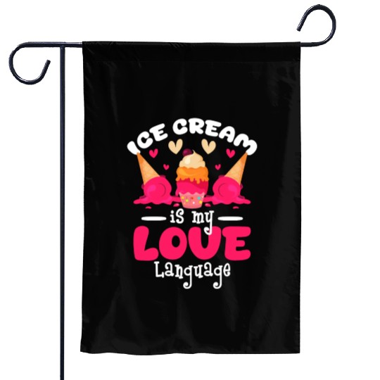 Ice Cream Sweet Garden Flags