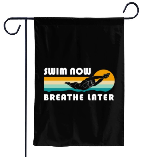 Swimming Pool Swimming Trunks Garden Flags