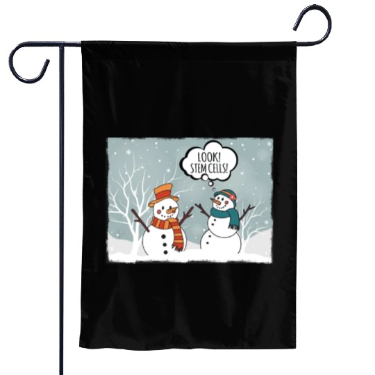 Science Nerd Physics Student Jokes Geek Garden Flags