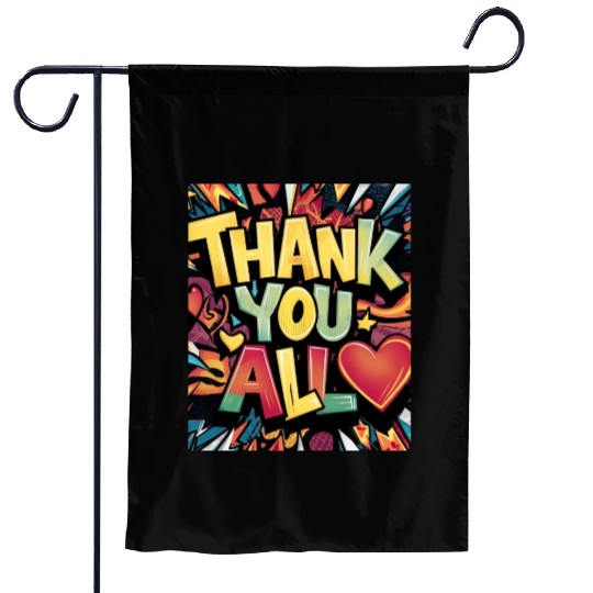 Thank you All Garden Flags