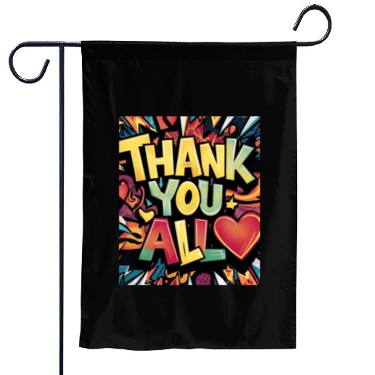 Thank you All Garden Flags