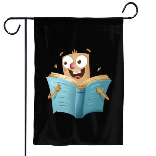 Happy Book Lover Reading Adventure Garden Flags