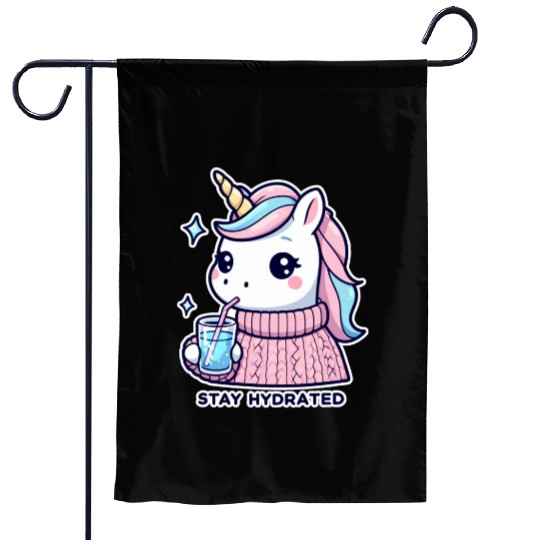 Sweater Unicorn: Refreshing Magic Garden Flags